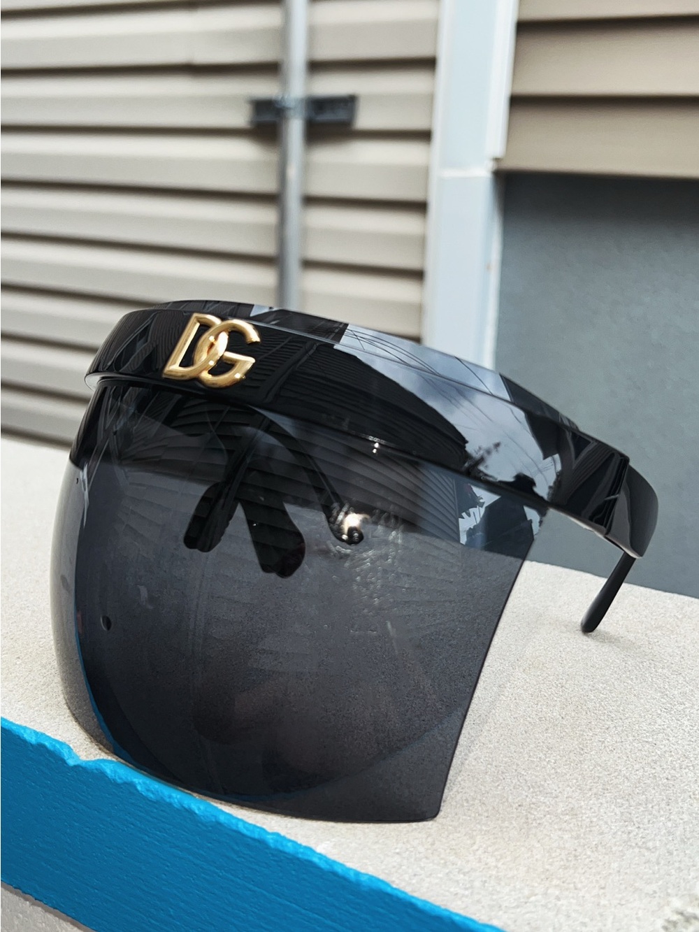 Dolce & Gabbana Face shield sunglasses
